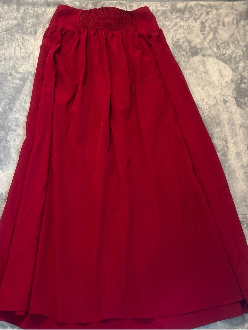 Scarlet Darkness Maxi Skirt Size XL Corset Victorian Witchy Steampunk Baddie Emo - Picture 6 of 6